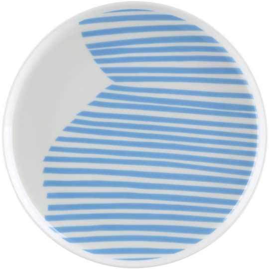 Marimekko Uimari-lautanen, 20 cm, valkoinen/vaaleansininen