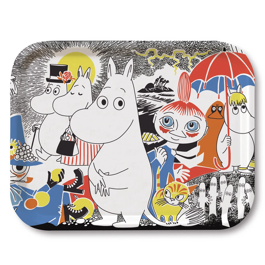 Opto Design Moomin Comic Cover Nr1 tarjotin 27x20 cm