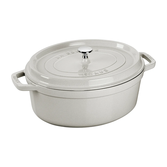 STAUB Staub White Truffle -pata, ovaali 3,2 l