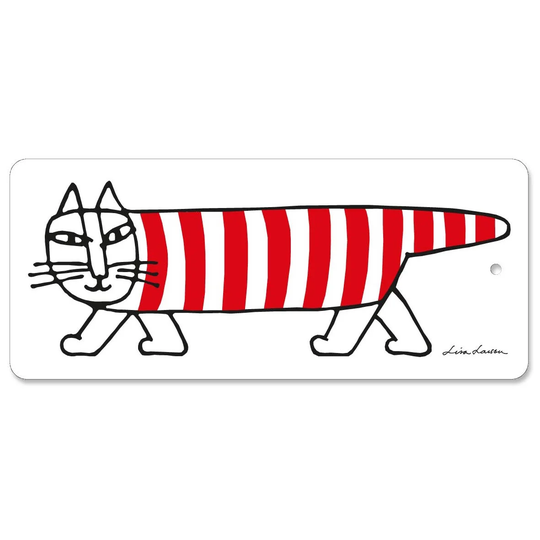 Opto Design Mikey leikkuulauta, 40 x 17 cm Valkoinen-punainen