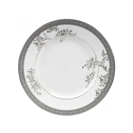 Wedgwood Vera Wang Lace Platinum lautanen Ø 20 cm