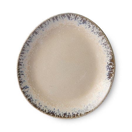 70's Keramiikka Lautanen Beige