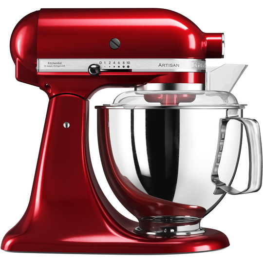KitchenAid Artisan KSM175ECA -yleiskone metallinpunainen