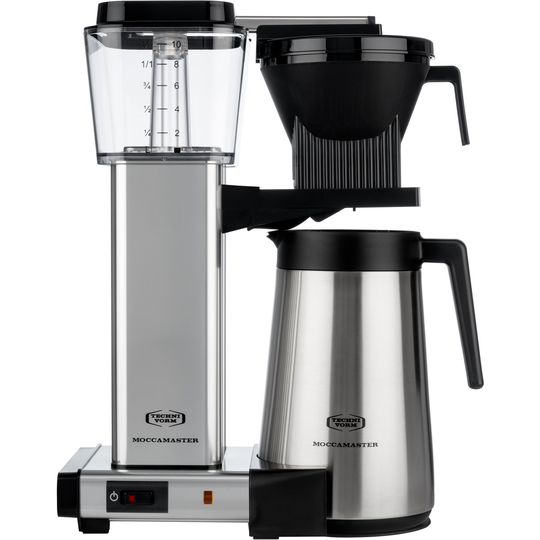 Moccamaster Automatic Thermo kahvinkeitin, 1,25 litraa, polished silver