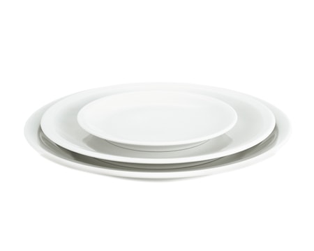 Bourges Lautanen valkoinen Ø 16,5 cm