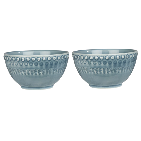 PotteryJo Daisy kulho 35 cl, 2-pakkaus Dusty Blue (sininen)