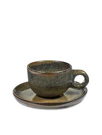 Surface Lungo Kuppi ja lautanen Indi Grey