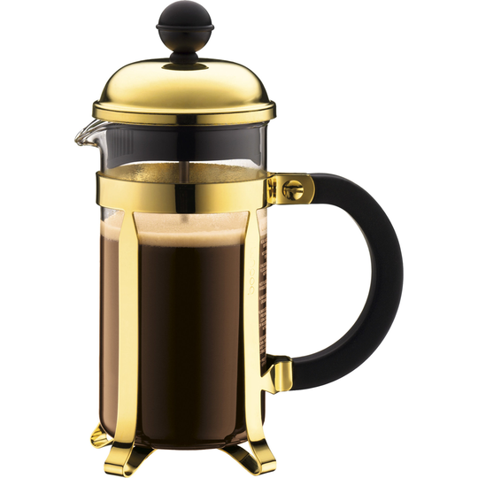 Bodum Chambord-pressopannu, 3 kuppia, kulta