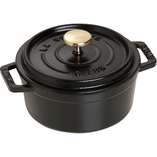 Staub Pyöreä La Cocotte, 12 cm 0,4 litraa, musta