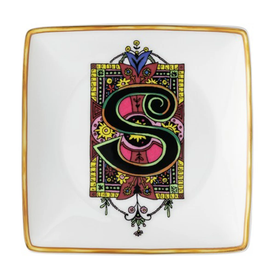 Versace Versace Holiday Alphabet -lautanen 12 cm S