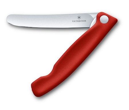 Swiss Classic Foldable Paring Knife, straight edge