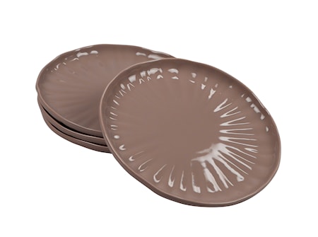 Dainty Lautanen 21 cm 4-pack Beige