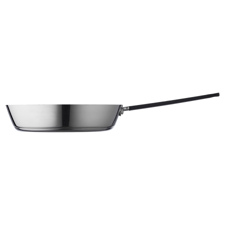 King Edward Paistinpannu 28 cm Musta Ruostumaton Teräs