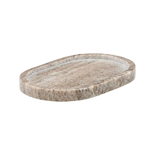 Meraki Meraki ovaali tarjotin, beige 12,5 x 19,5 cm