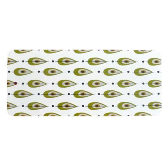 Opto Design High Pears -leikkuulauta, 40 x 17 cm Oliivinvihreä