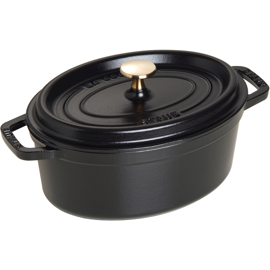 Staub Soikea La Cocotte, 23 cm 2,35 litraa, musta