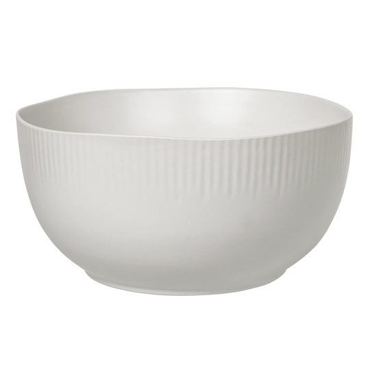 Broste Copenhagen Sandvig korkea kulho soft white Ø 25 cm