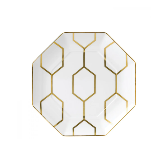 Wedgwood Arris lautanen Ø 23 cm valkoinen