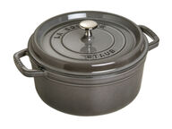 Staub pyöreä valurautapata, 3,8 l, harmaa