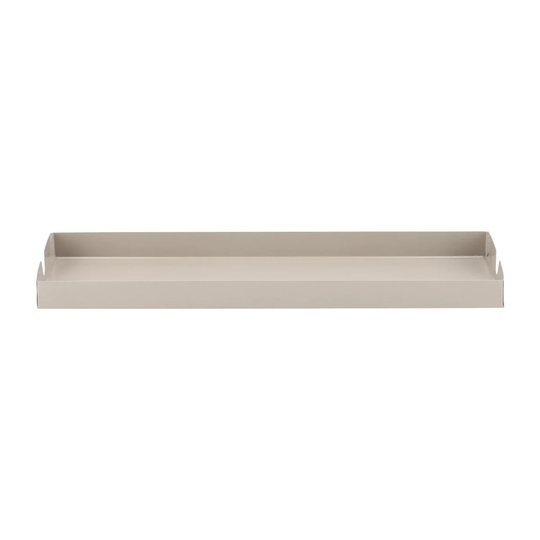 Scandi Living Edgy tarjotin 10 x 32 cm Greige