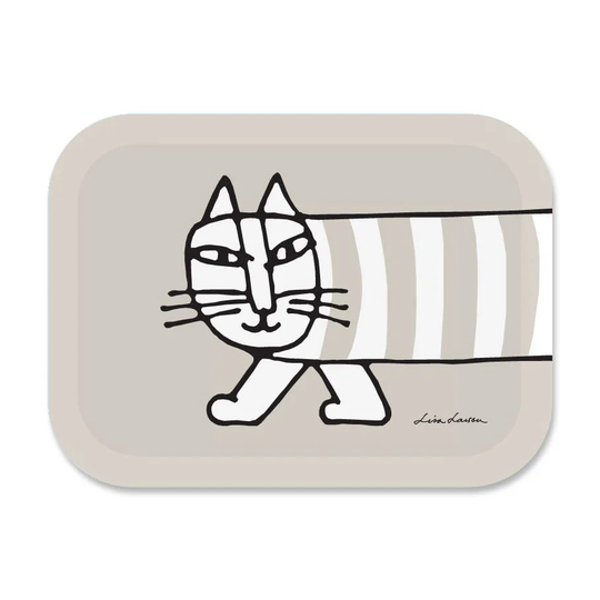 Opto Design Mikey tarjotin, 27 x 20 cm Harmaa