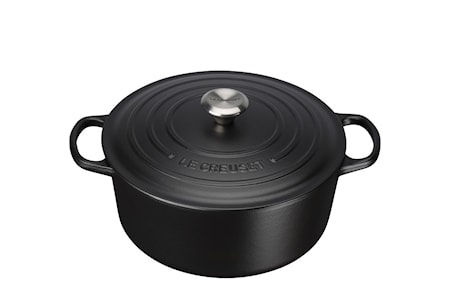 Pyöreä Pata 26 Matte Black