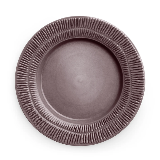 Mateus Stripes lautanen 28 cm Plum