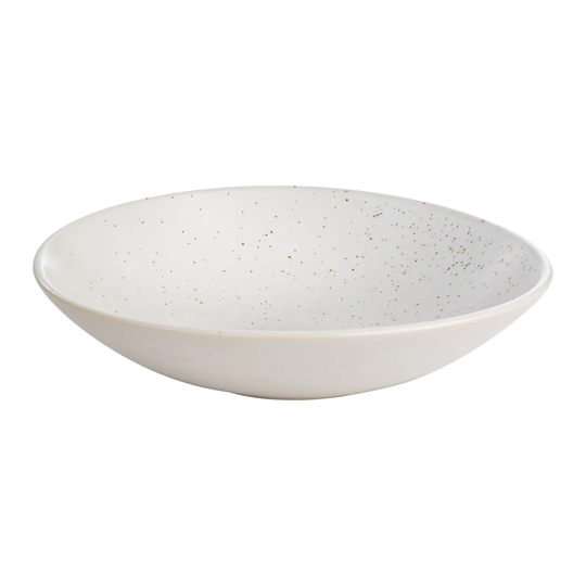 ERNST Ernst syvä lautanen 22 cm Pilkullinen-valkoinen