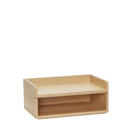Afour Tarjotin 33 x 22 cm Luonnonvärinen 2 kpl setti