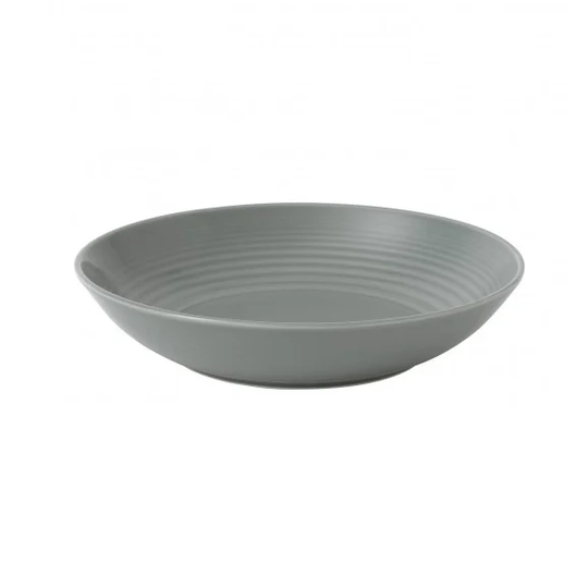 Royal Doulton Maze syvä lautanen, 24 cm tummanharmaa