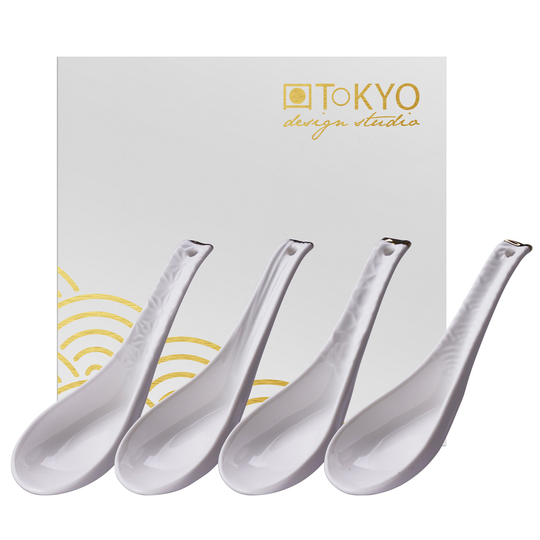 Tokyo Design Studio Nippon White keittolusikka 4 kpl