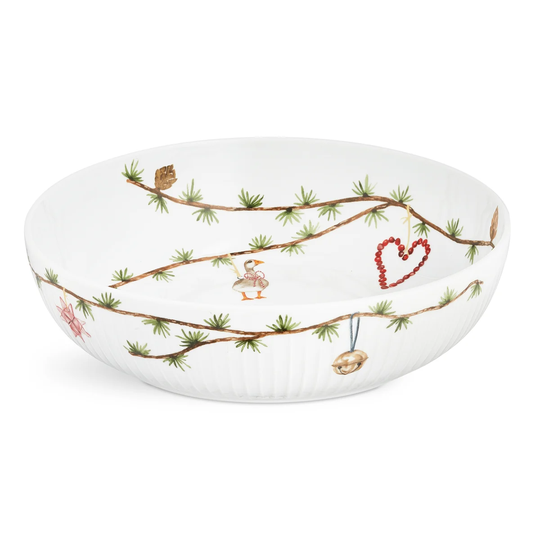 Kähler Hammershøi Christmas -kulho Ø 30 cm Valkoinen