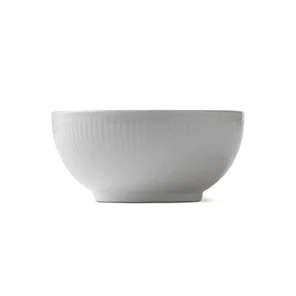 Royal Copenhagen White Fluted -kulho Ø 13 cm