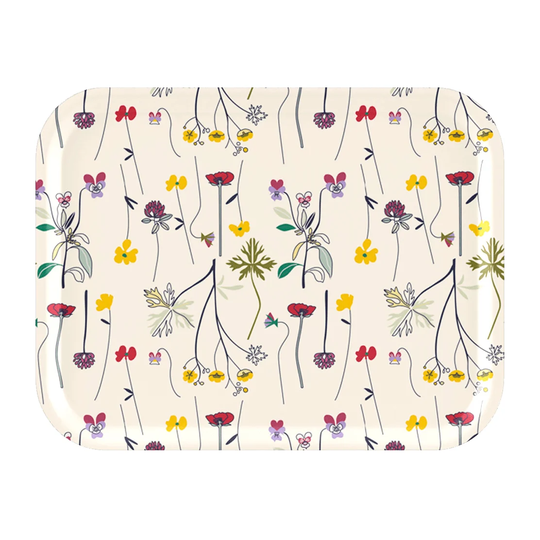 Åry Home Herbarium tarjotin 28 x 36 cm Off white