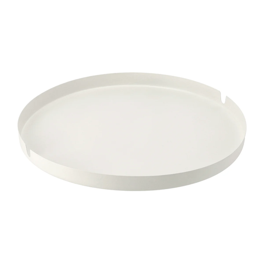 Scandi Living Edgy tarjotin Ø 40 cm Valkoinen