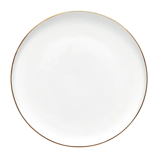 Lene Bjerre Clara lautanen Ø20 cm White-light gold