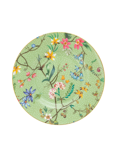 Petit four jolie flowers -lautanen 12 cm