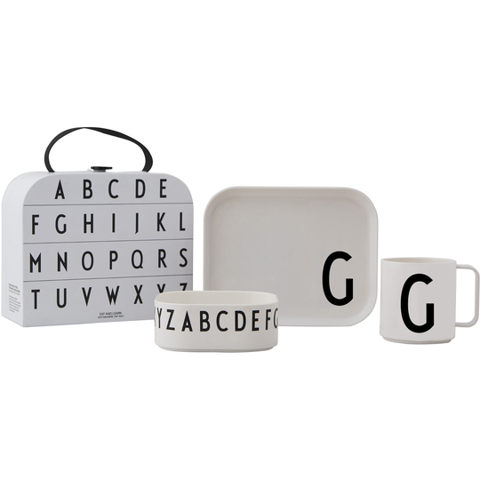Design Letters Classics In A Suitcase -lahjarasia, G