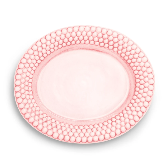 Mateus Bubbles-lautanen, ovaali 35 cm light pink