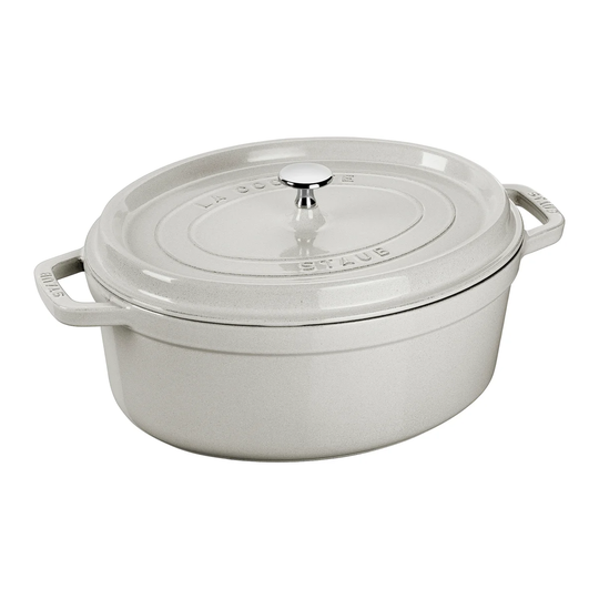 STAUB Staub White Truffle -pata, ovaali 4,2 l