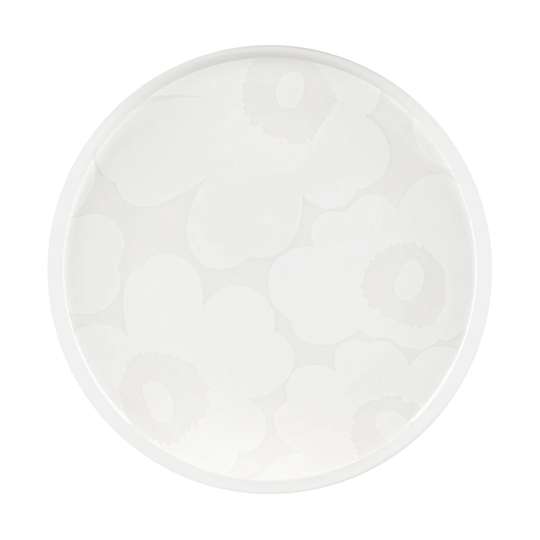 Marimekko Unikko lautanen Ø 20 cm White-off white