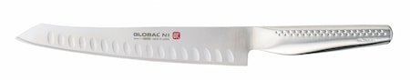 Trancher-veitsi Oriental GLOBAL NI Oliivihiottu 21cm