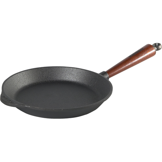 Skeppshult Paistinpannu valurautaa 24 cm, puukahva