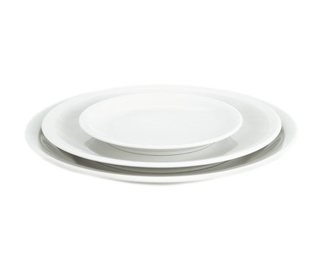 Bourges Lautanen valkoinen Ø 24 cm