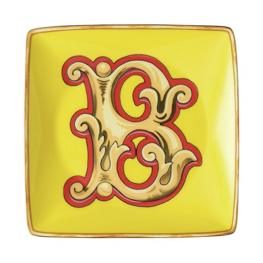 Versace Versace Holiday Alphabet -lautanen 12 cm B