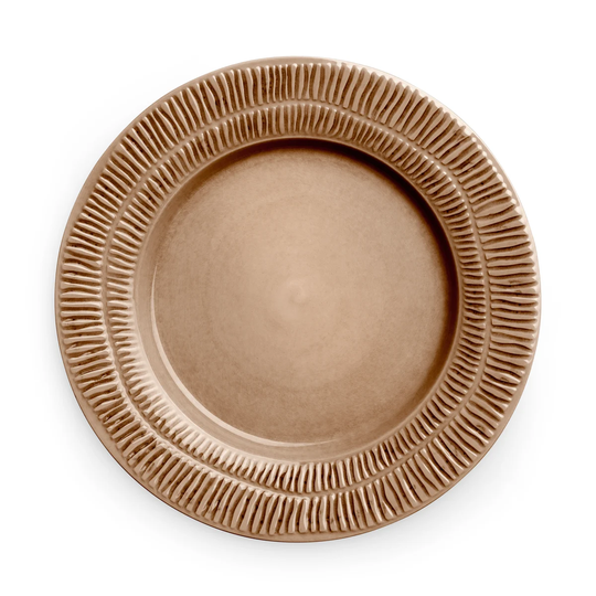 Mateus Stripes lautanen 28 cm Cinnamon