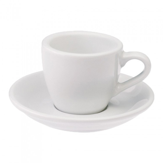 Espresso kuppi ja lautanen Loveramics Egg White, 80 ml