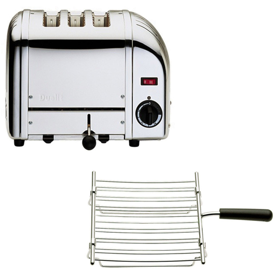 Dualit Classic Original + -leivänpaahdin kolmelle viipaleelle