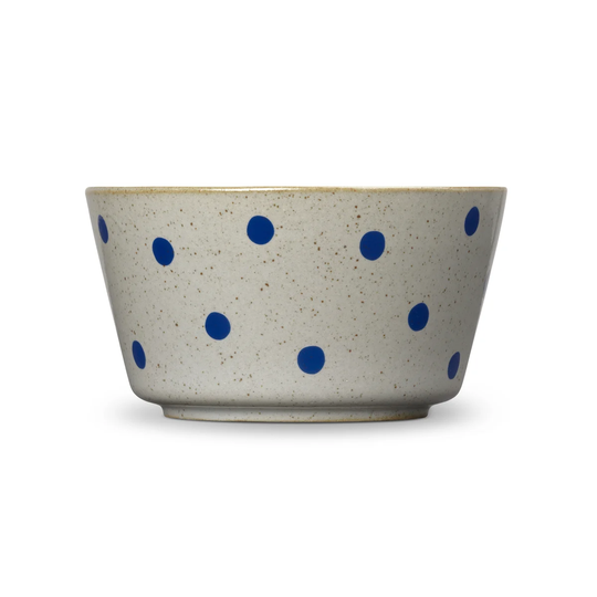 Lyngby Porcelæn DAN-ILD punkt -kulho Ø 17 cm Sininen