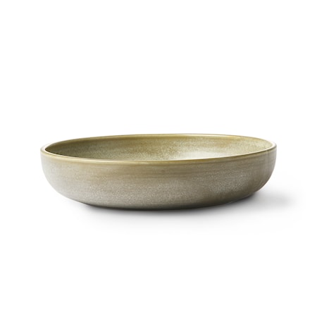 Home Chef Ceramics Syvä lautanen Rustic Green/grey